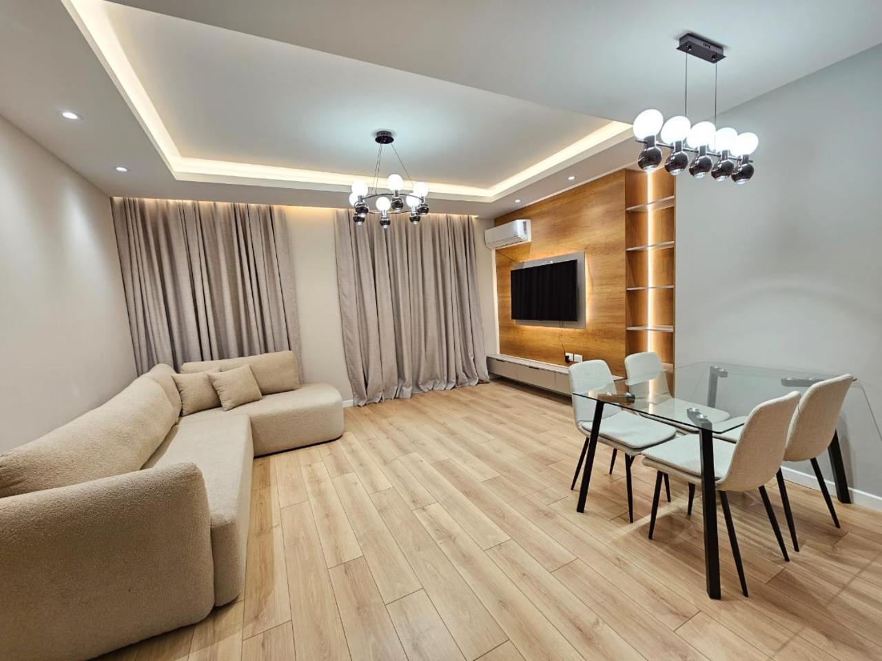 Miku Apartment-Modern 2Bedroom In Prime Location 地拉那 外观 照片